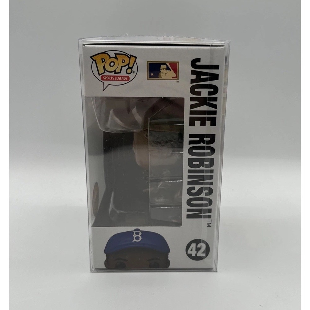 Funko Pop! Sports Legends MLB Dodgers-Jackie Robinson #42Bronze Chase Figure - Picture 7 of 10